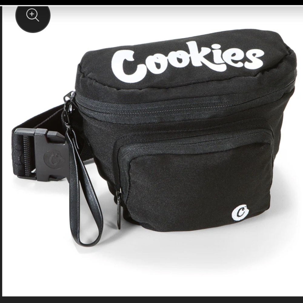 Cookies Black ENVIRONMENTAL FANNY PACK Smell Proof